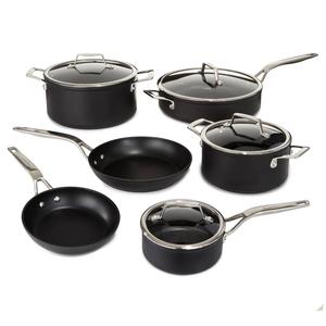 BergHOFF Essentials 10pc. Non-Stick Hard Anodized Cookware Set