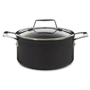 BergHOFF Essentials Hard Anodized 8in. Stockpot with Glass Lid