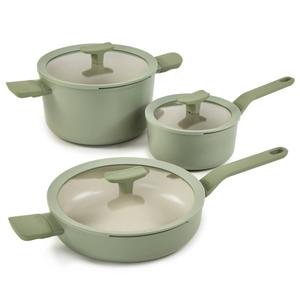 BergHOFF Leo Balance 6pc. Non-Stick Ceramic Cookware Set