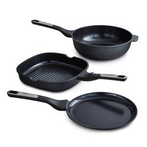 BergHOFF Leo Phantom 3pc. Nonstick Ceramic Specialty Cookware Set