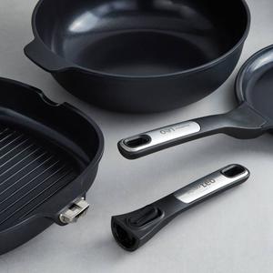BergHOFF Leo Phantom 3pc. Nonstick Ceramic Specialty Cookware Set alternate view