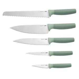 BergHOFF Leo Forest Stainless Steel 6pc. Knife Block Set alternate view