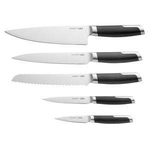 BergHOFF Leo Graphite Stainless Steel 6pc. Knife Block Set alternate view