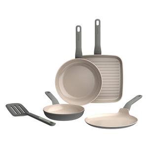 BergHOFF Leo Balance Non-stick Ceramic 5pc. Frying Pan Set alternate view