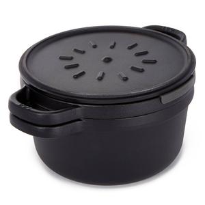 BergHOFF Leo Graphite Enamel Cast Iron 10.25in. Covered Stockpot alternate view