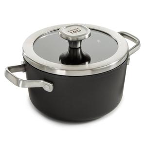 BergHOFF Leo Graphite Non-stick 8in. Ceramic Stockpot w/ Lid