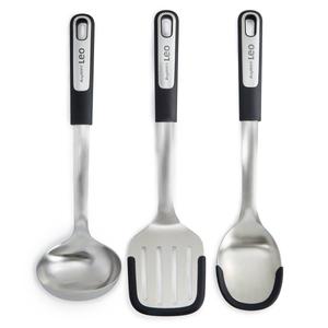 BergHOFF Leo Graphite Stainless Steel 3pc. Utensil Set