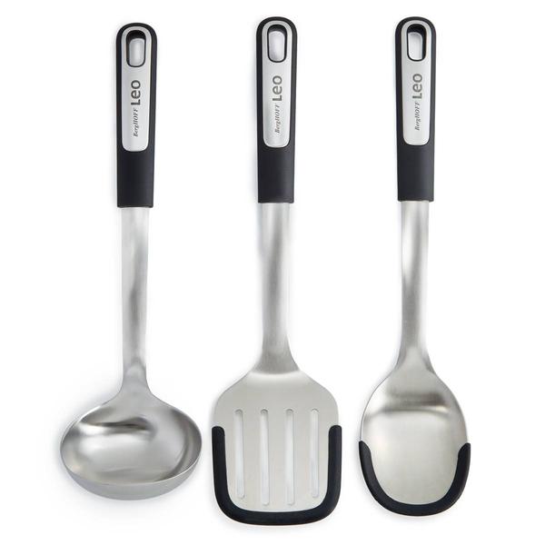 BergHOFF Leo Graphite Stainless Steel 3pc. Utensil Set
