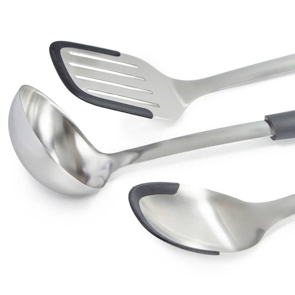 BergHOFF Leo Graphite Stainless Steel 3pc. Utensil Set alternate view