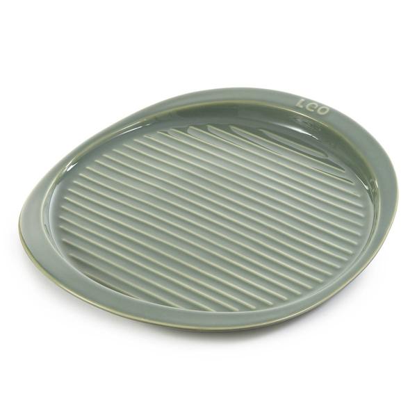 BergHOFF Leo Balance 15.75in. Stone Ribbed Pizza Tray