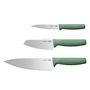 BergHOFF Leo Forest 3pc. Stainless Steel Specialty Knife Set