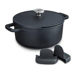BergHOFF Leo Phantom Nonstick 11in. Ceramic Covered Stockpot