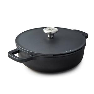 BergHOFF Leo Phantom Nonstick 11in. Ceramic Covered Saute Pan