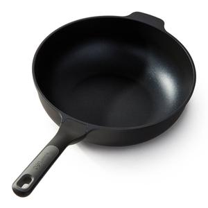 BergHOFF Leo Stone+ Nonstick 5.3qt. Ceramic Wok Pan