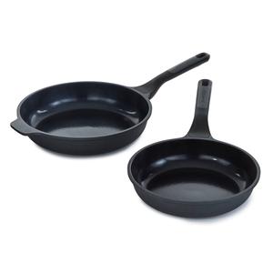BergHOFF Leo Stone+ 2pc. Nonstick Ceramic Frying Pan Set