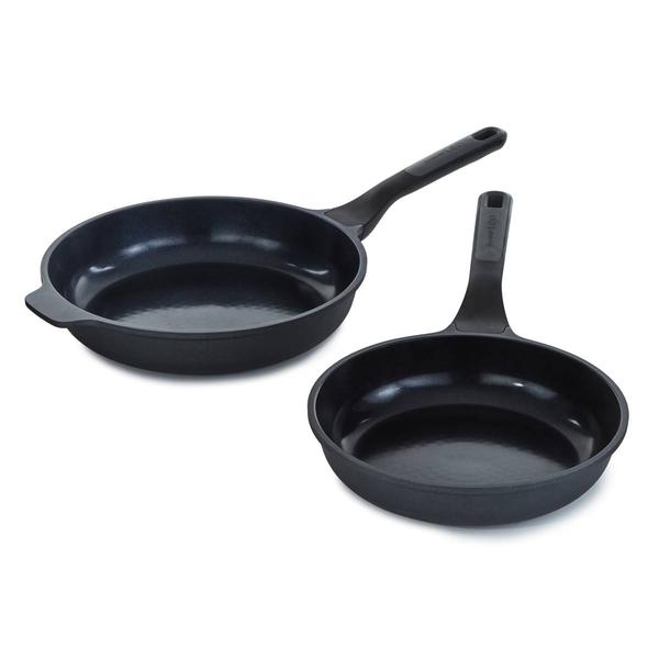 BergHOFF Leo Stone+ 2pc. Nonstick Ceramic Frying Pan Set