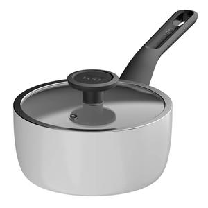 BergHOFF Leo Glints Nonstick Ceramic 7in. Saucepan with Glass Lid
