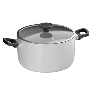 BergHOFF Leo Glints Nonstick Ceramic 9.5in. Stockpot w/ Glass Lid