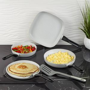 BergHOFF Glints Nonstick Ceramic 5pc. Cookware Set alternate view
