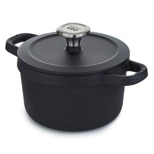 BergHOFF Graphite Enameled Cast Iron 8in. Covered Stockpot