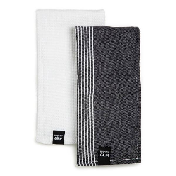 BergHOFF Gem 2pc. 100% Cotton Tea Towel Set