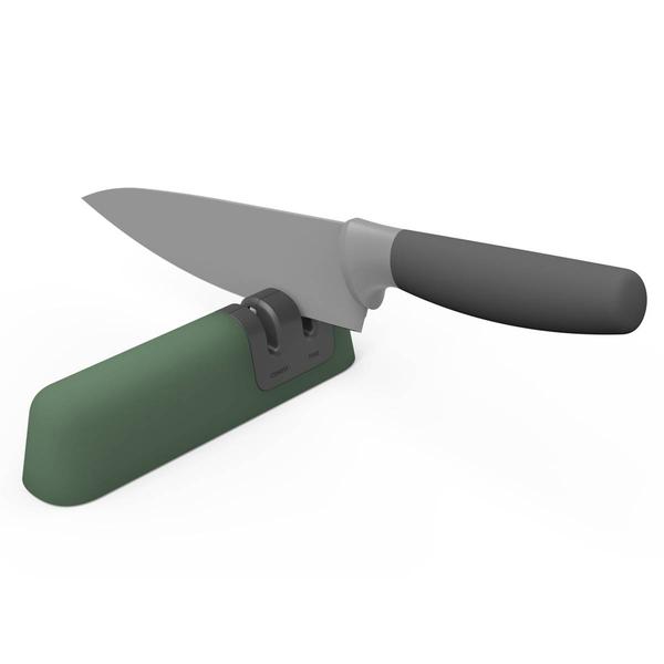 BergHOFF Leo Graphite Two-Stage Knife Sharpener w/ Non-slip Base alternate view