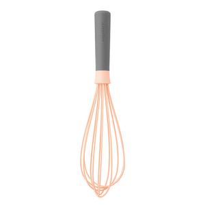 BergHOFF Leo Pink and Grey Silicone Whisk