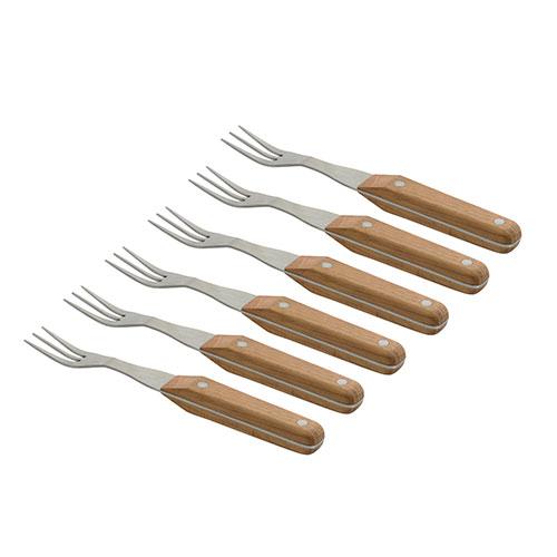 BergHOFF CollectNCook 6pc. Steel Fork Set alternate view