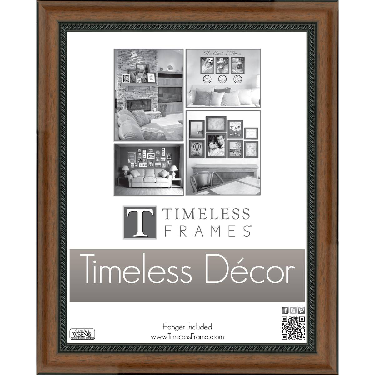 Timeless Frames(R) Jasper Walnut Frame - 16x20