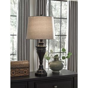 Signature Design by Ashley Darlita 2pc. Metal Table Lamps