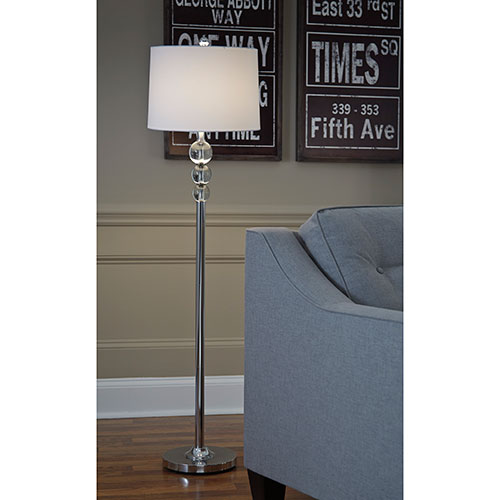 Signature Design By Ashley Joaquin Crystal Floor Lamp