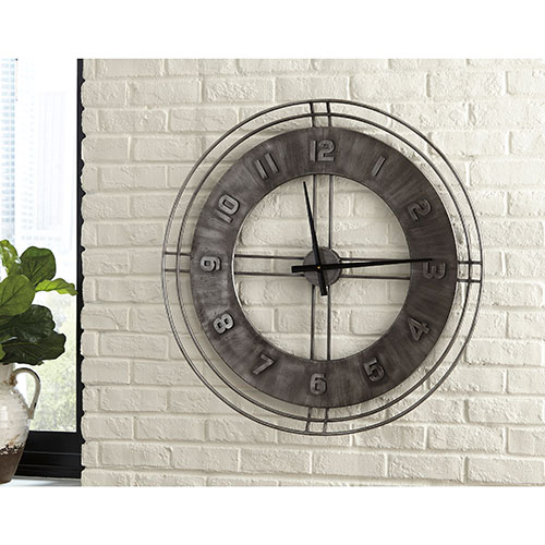 Signature Design By Ashley Furniture Ana Sofia Wall Clock