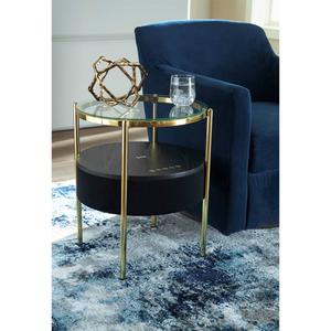 Signature Design by Ashley Nedman Accent Table with Speaker