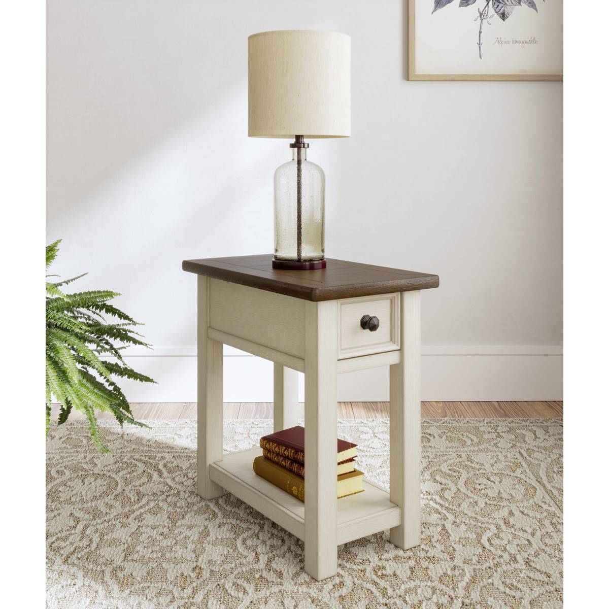 Signature Design By Ashley Bolanburg Chairside End Table