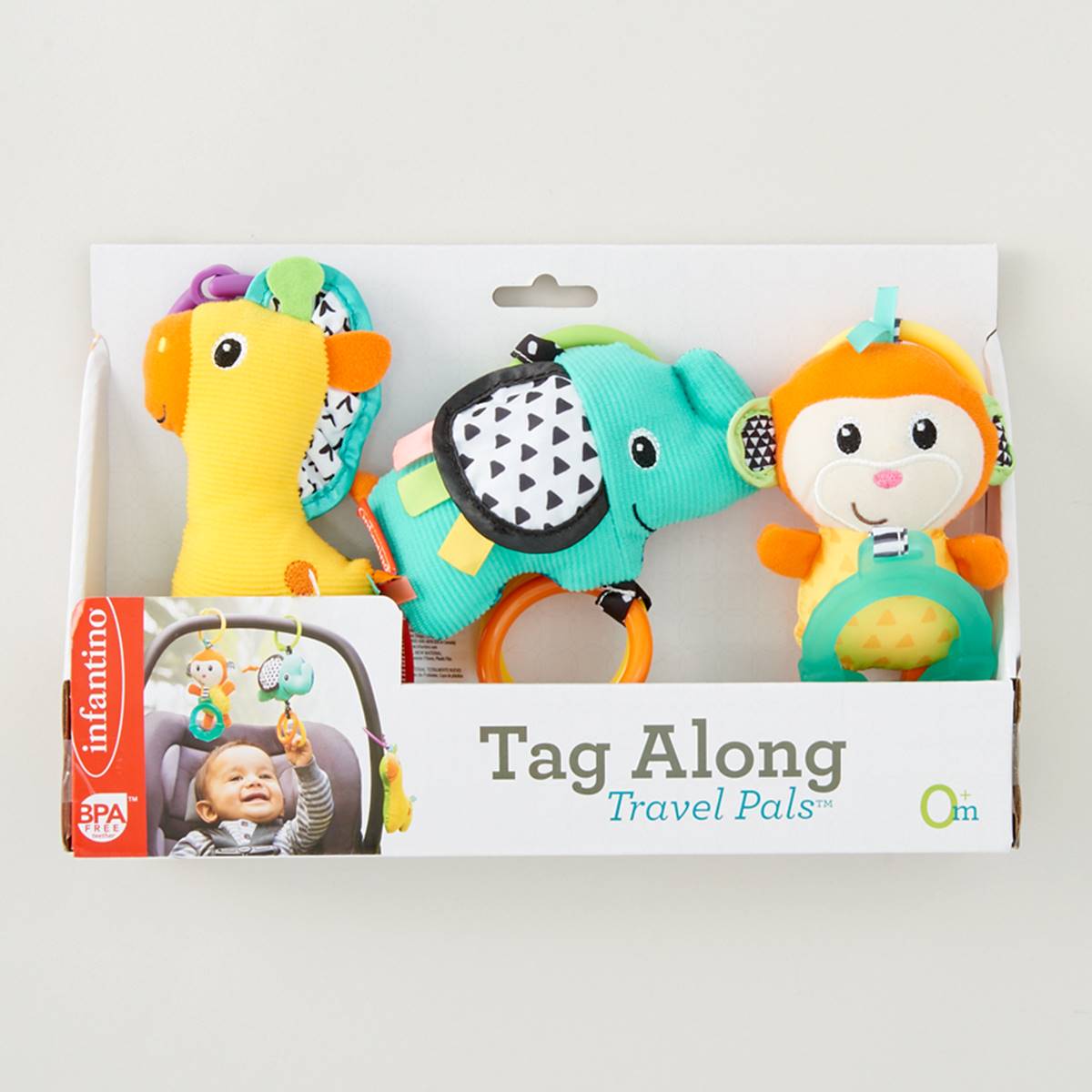 Infantino Tag Along Travel Pals(tm)