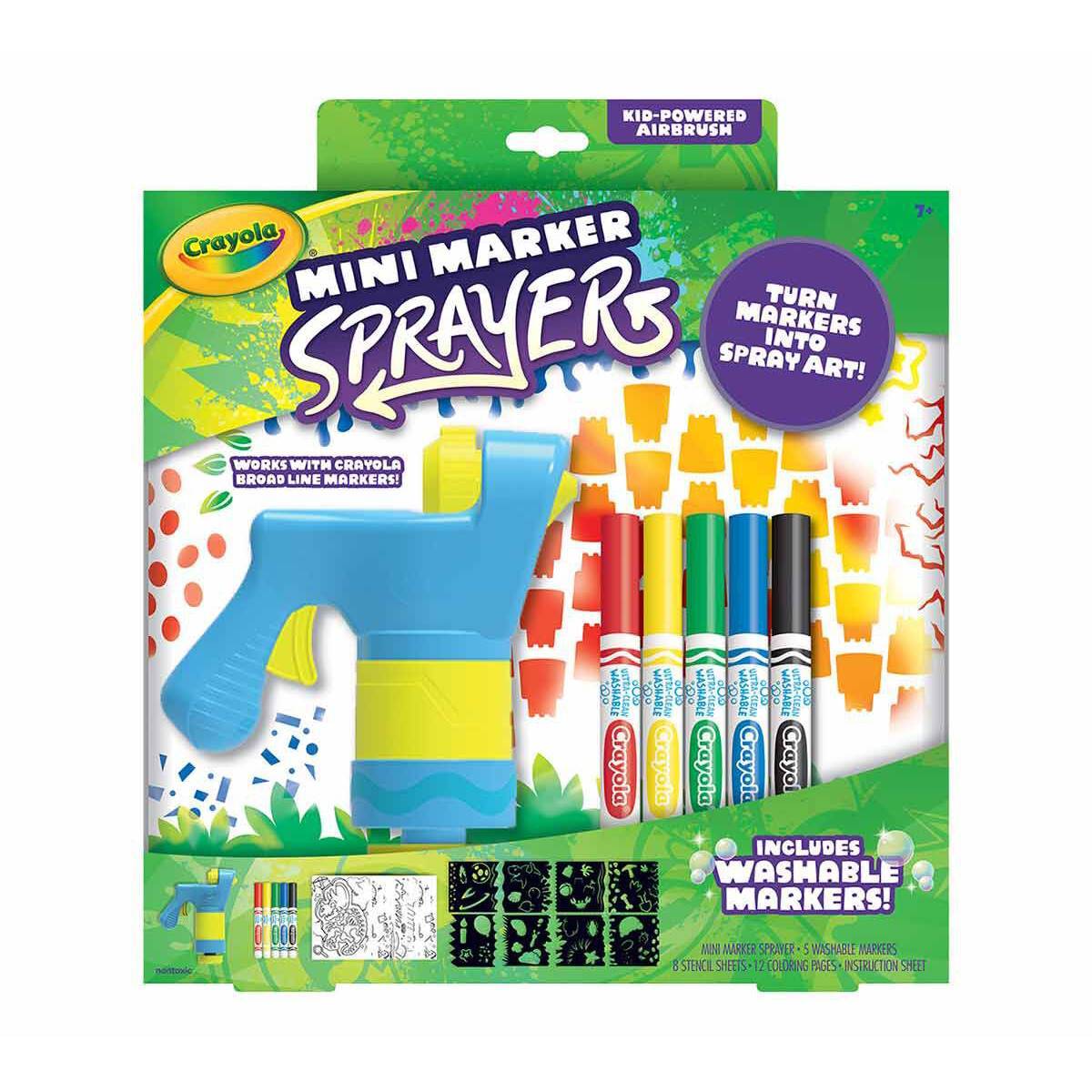 Crayola(R) Mini Maker Sprayer W/ Washable Markers