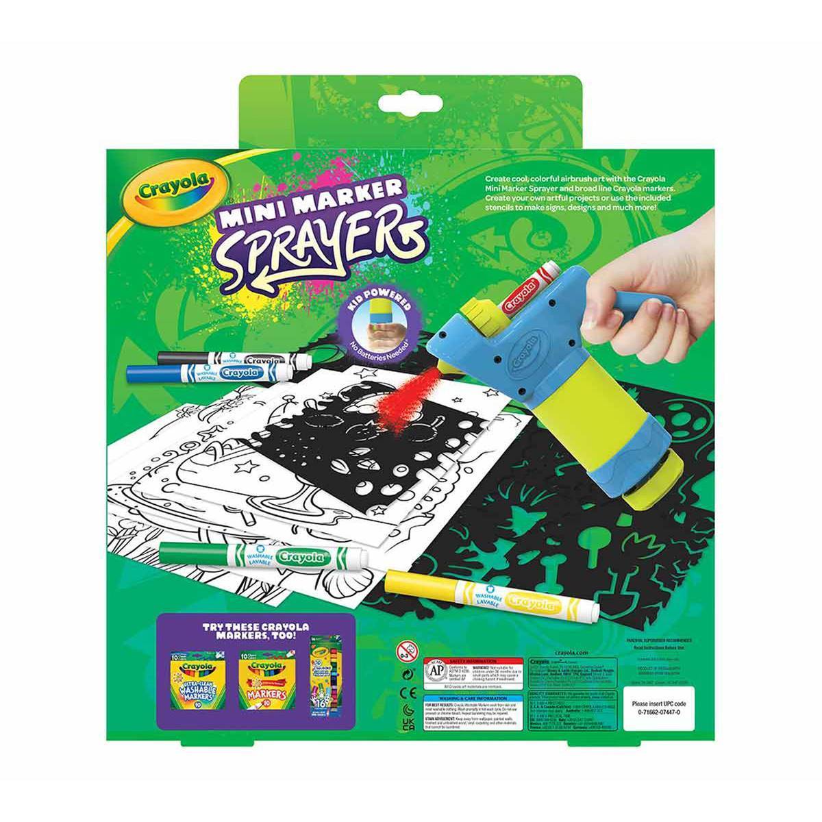 Crayola(R) Mini Maker Sprayer W/ Washable Markers