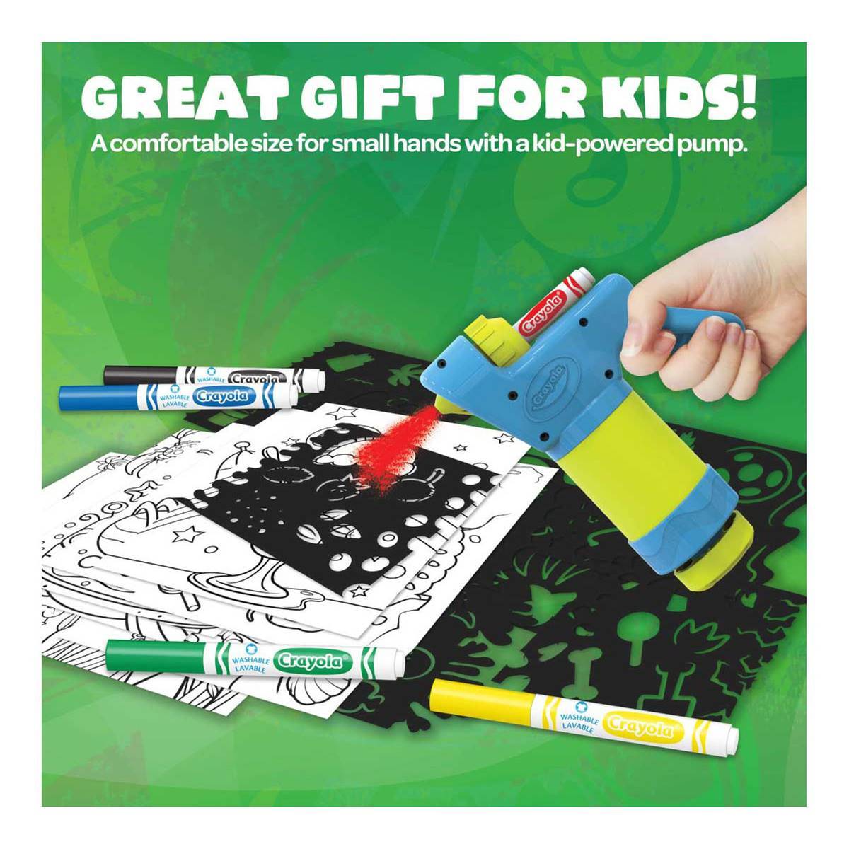 Crayola(R) Mini Maker Sprayer W/ Washable Markers