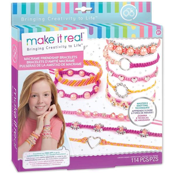 Make It Real(tm) Macrame Friendship Bracelets