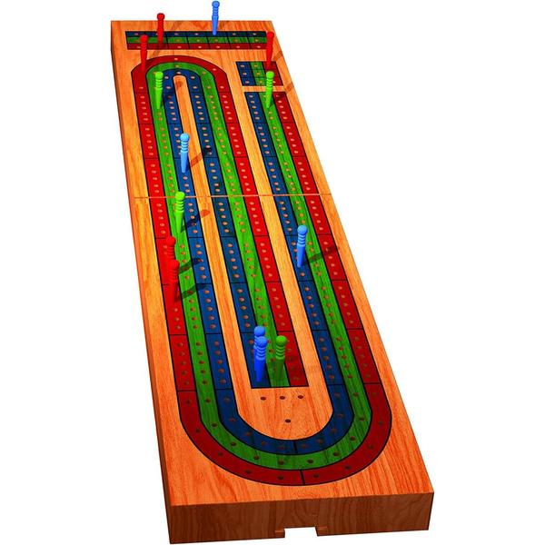 TCG Classic Games Solid Wood Cribbage alternate view