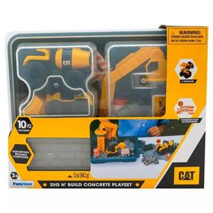 CAT Dig N Build Concreate Playset