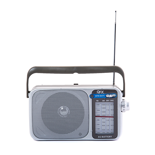 QFX AM/FM Radio With High Power Speaker