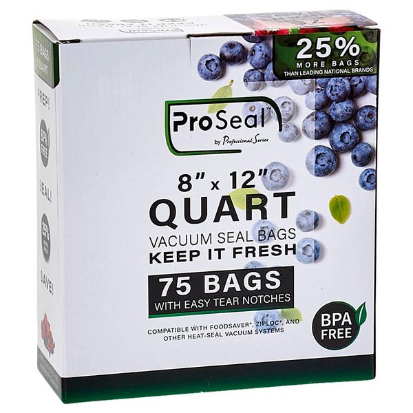 Professional Series ProSeal 75ct. 8x12 Bags