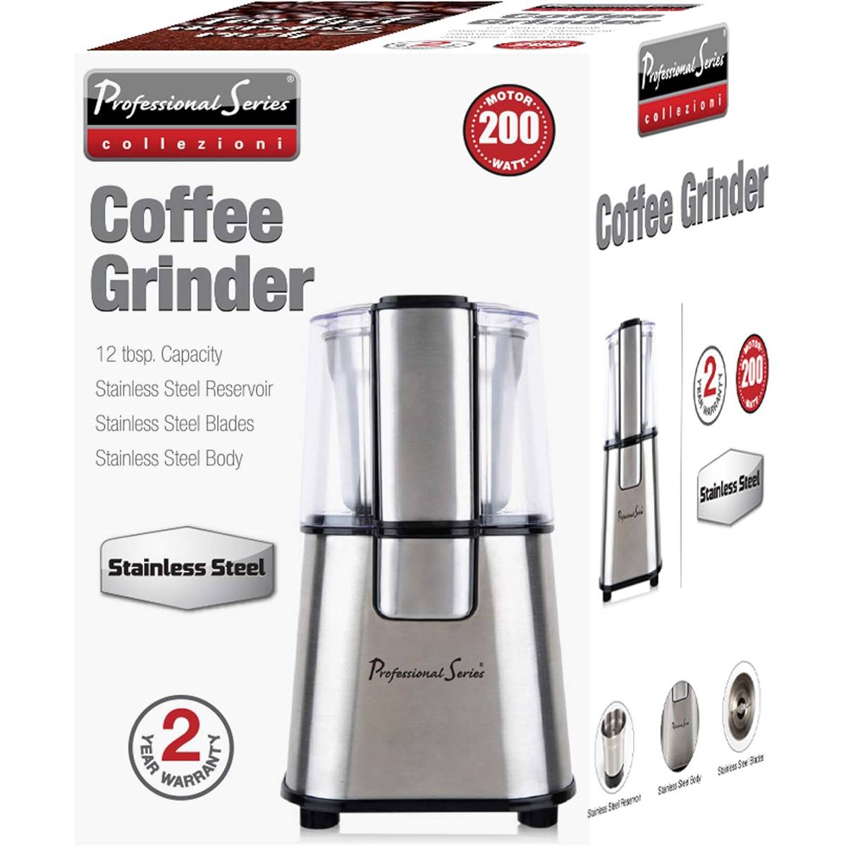 Continental(tm) Electric Coffee Grinder