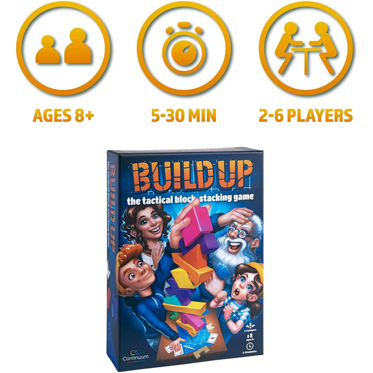 Continuum Games Build Up Block Stacking Game