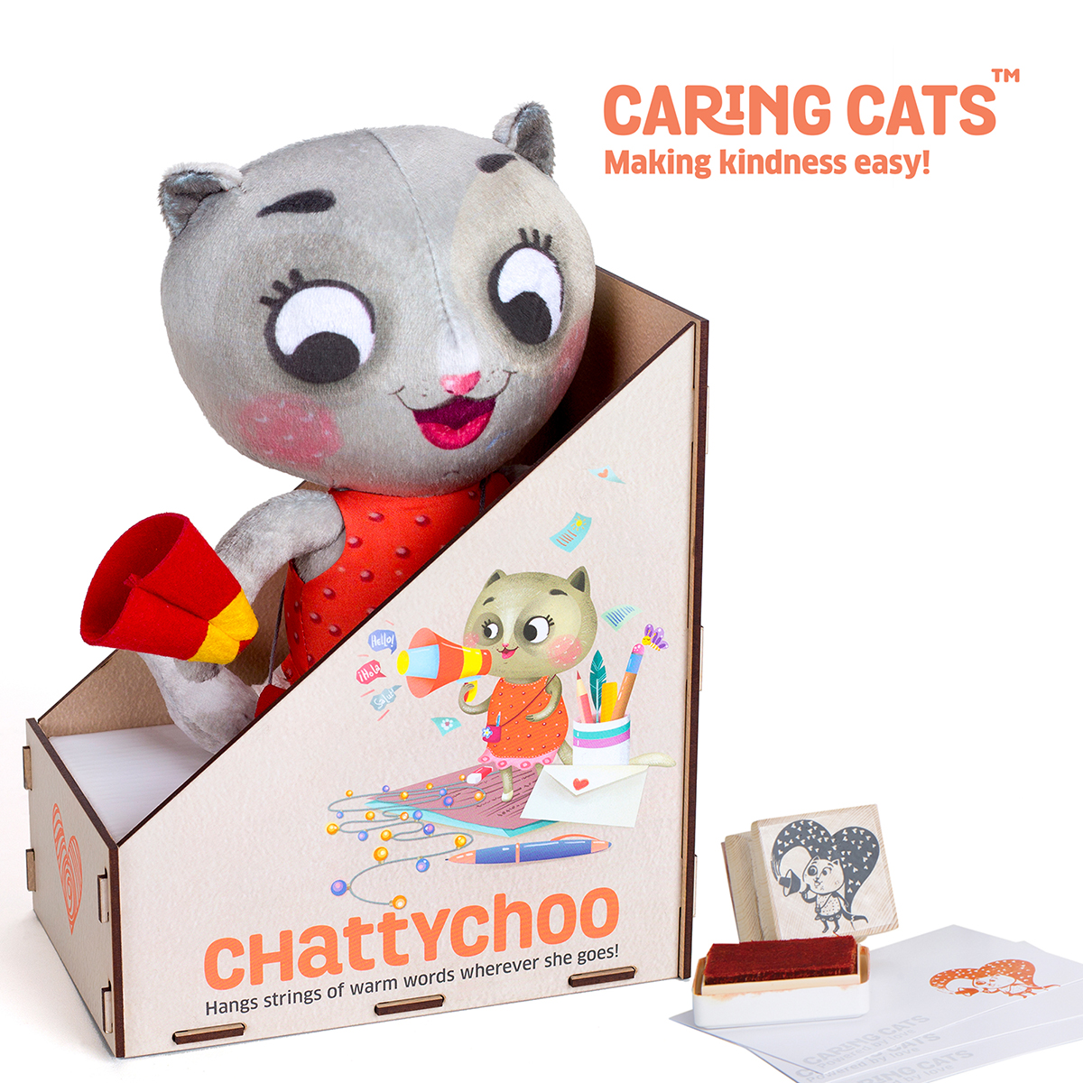 Chalk N Chuckles Chatty Choo Plush