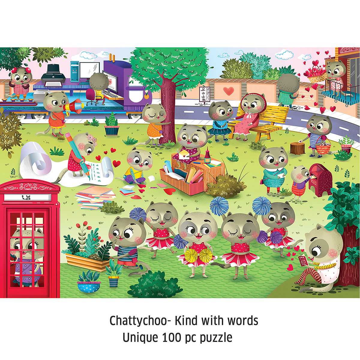 Chalk N Chuckles Chatty Choo Puzzle