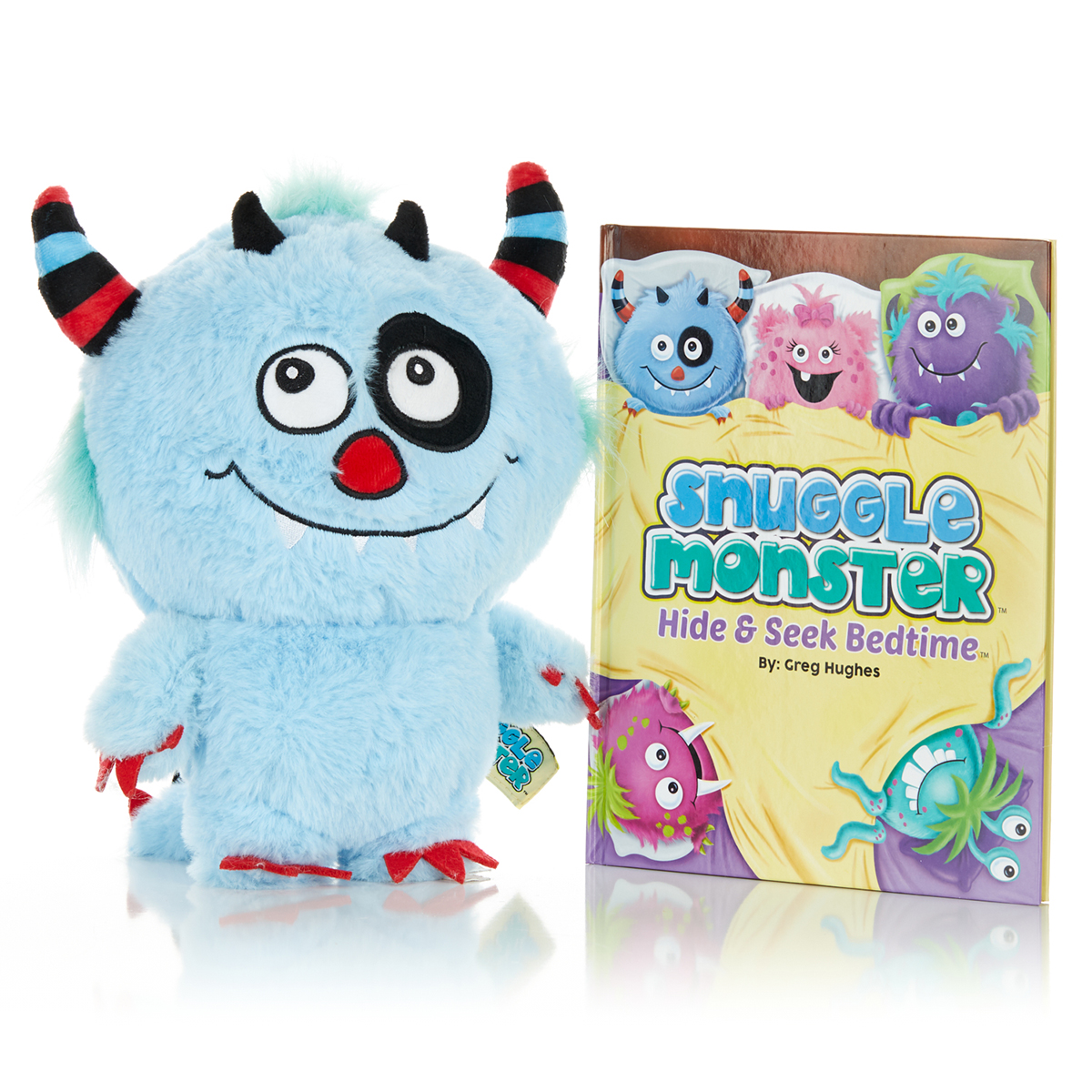 Continuum Games Blue Snuggle Monster Hide & Seek Bedtime