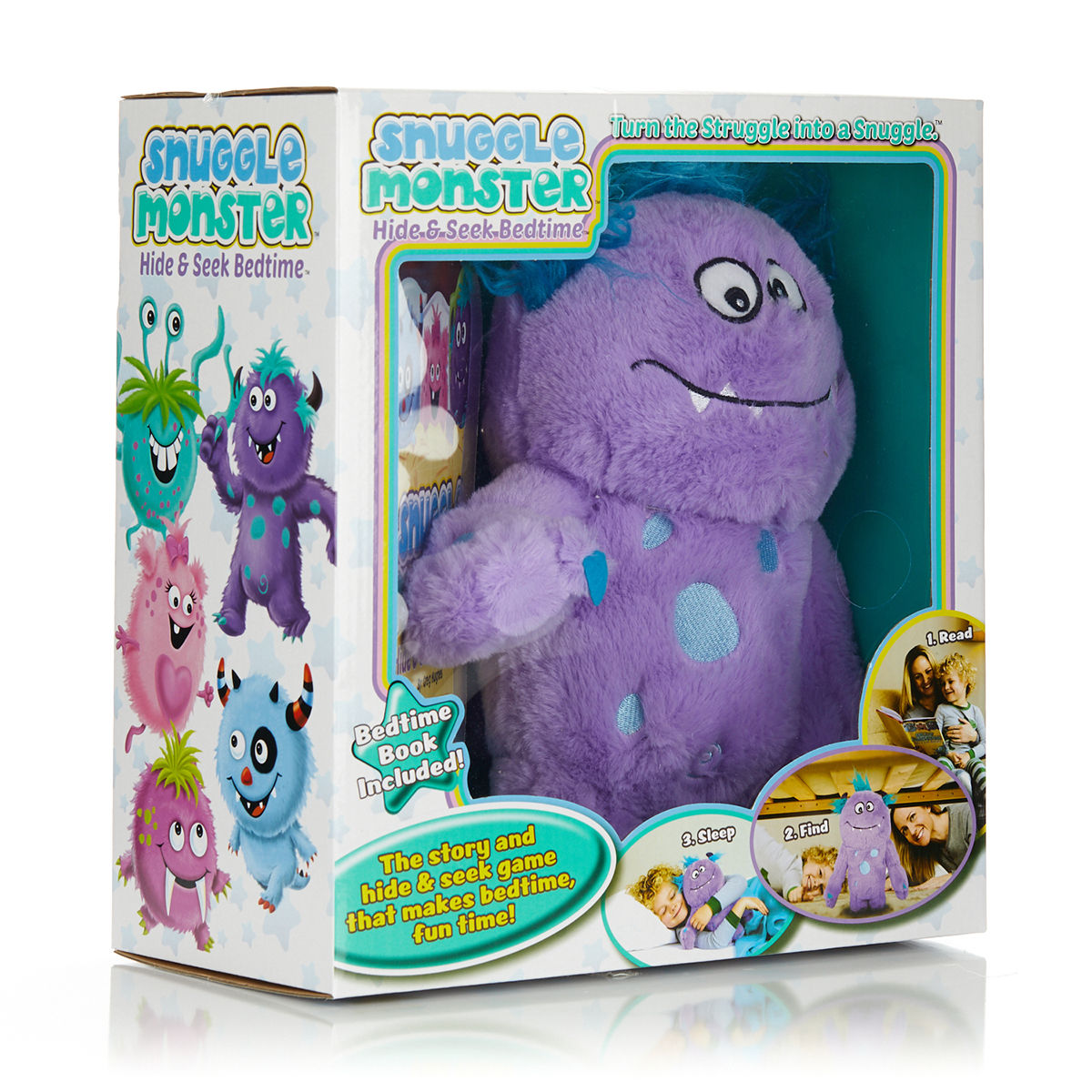 Continuum Games Purple Snuggle Monster Hide & Seek Bedtime