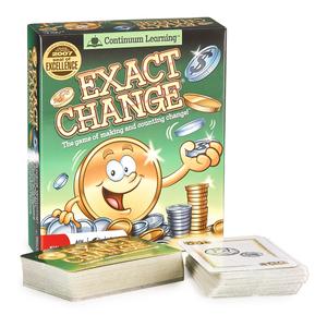 Continuum Games Exact Change(R)